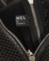 Chanel Fingerless Zip Gloves, £470, Accessories, Black, Lambskin Leather, Other view